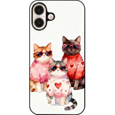 iPhone 16 Plus Case Hülle - Saint Valentines Day 26 Cat Love