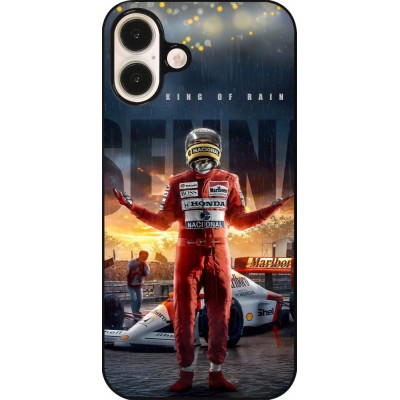 Coque iPhone 16 Plus - Senna The King of Rain