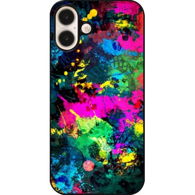 Coque iPhone 16 Plus - Splash paint