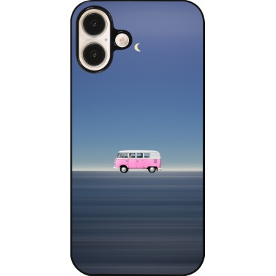 Coque iPhone 16 Plus - Spring 23 pink bus