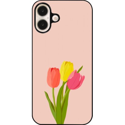 iPhone 16 Plus Case Hülle - Spring 23 tulip trio