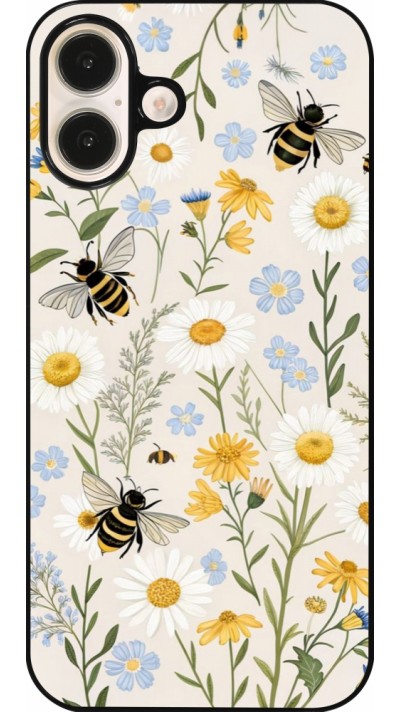 iPhone 16 Plus Case Hülle - Pattern bees Spring 2026