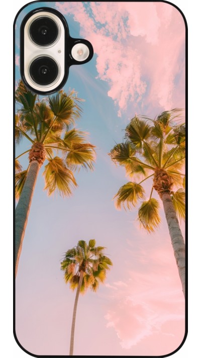 Coque iPhone 16 Plus - Summer 2025 Palmiers