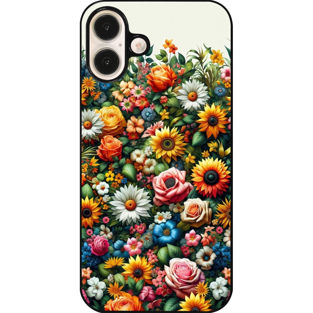 Coque iPhone 16 Plus - Summer Floral Pattern