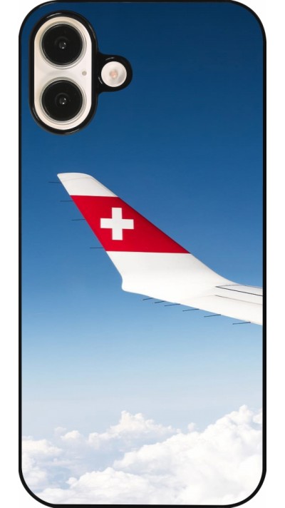 Coque iPhone 16 Plus - Fête Nationale Suisse Sky Swiss Flag