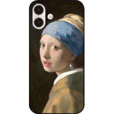 iPhone 16 Plus Case Hülle - Kunstbild - Das Mädchen mit dem Perlenohrring - Jan Vermeer