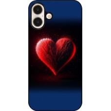 iPhone 16 Plus Case Hülle - Valentin 2025 rotes Herz