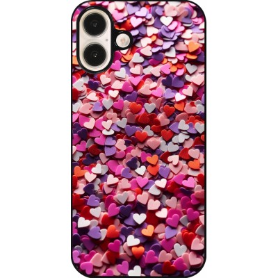 Coque iPhone 16 Plus - Valentine 2025 Confetti