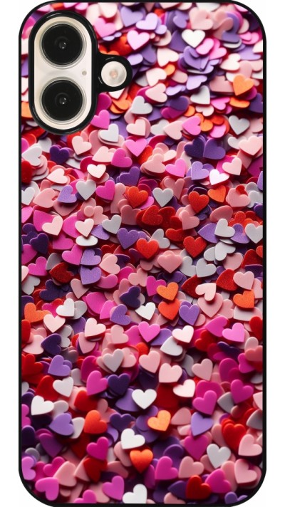 Coque iPhone 16 Plus - Valentine 2025 Confetti