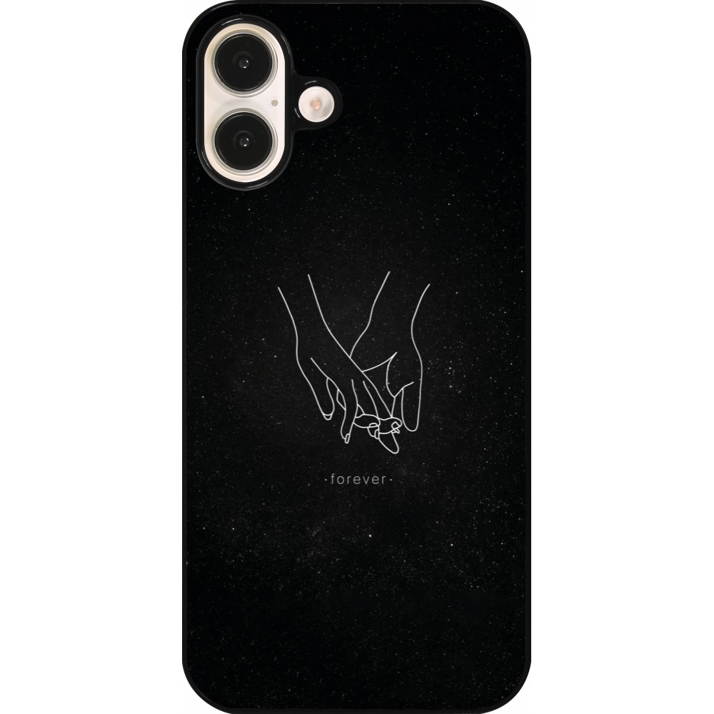 Coque iPhone 16 Plus - Valentine 2023 hands forever