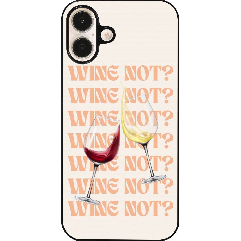 iPhone 16 Plus Case Hülle - Wine not