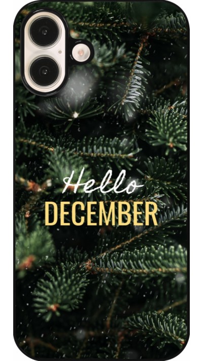 Coque iPhone 16 Plus - Winter 25 Winter hello december