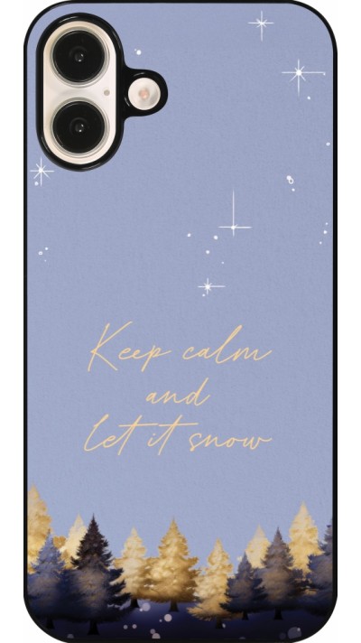 Coque iPhone 16 Plus - Winter 25 Winter illustration of trees