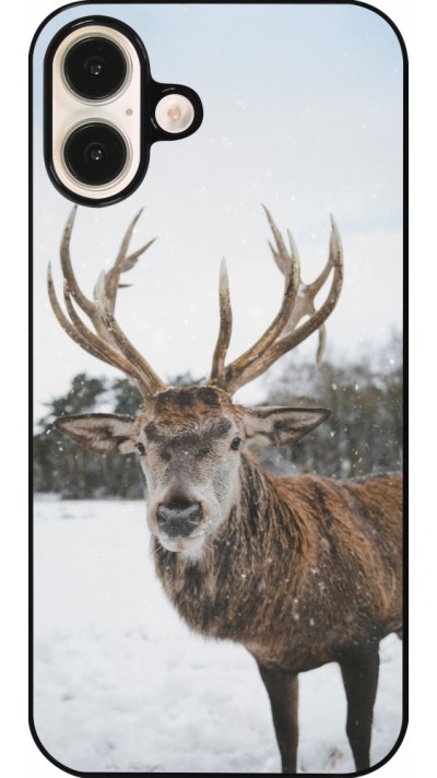 Coque iPhone 16 Plus - Winter 25 Winter reindeer