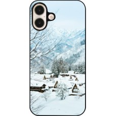 Coque iPhone 16 Plus - Winter 25 Winter snowy landscape