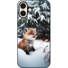 iPhone 16 Plus Case Hülle - Weihnachten 2023 Fuechslein Tanne