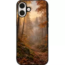 Coque iPhone 16 Plus - Silicone rigide noir Autumn 26 Autumn walk