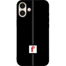 Coque iPhone 16 Plus - Silicone rigide noir Canton BL noir