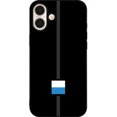 iPhone 16 Plus Case Hülle - Silikon schwarz Kanton LU schwarz