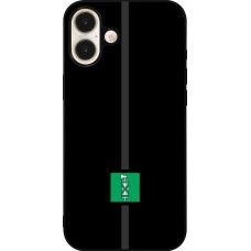 iPhone 16 Plus Case Hülle - Silikon schwarz Kanton SG schwarz