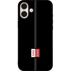 Coque iPhone 16 Plus - Silicone rigide noir Canton VS noir