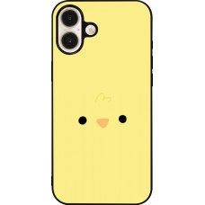 iPhone 16 Plus Case Hülle - Silikon schwarz Easter 2026 Little chicken
