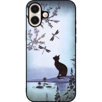 iPhone 16 Plus Case Hülle - Silikon schwarz Spring 19 12