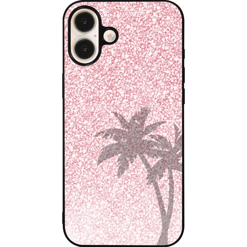 Coque iPhone 16 Plus - Silicone rigide noir Summer 2021 01