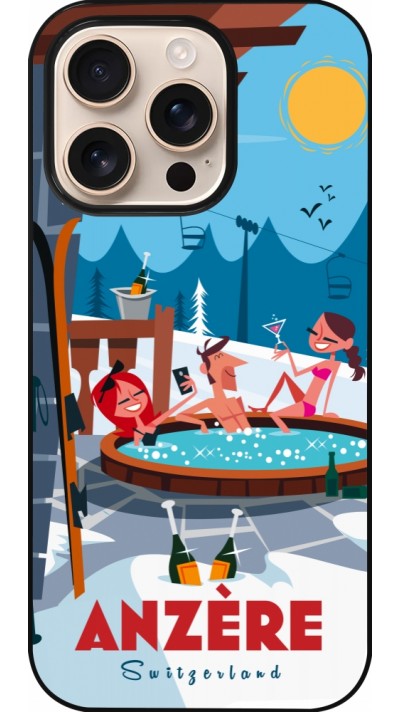 Coque iPhone 16 Pro - Anzère Mountain Jacuzzi