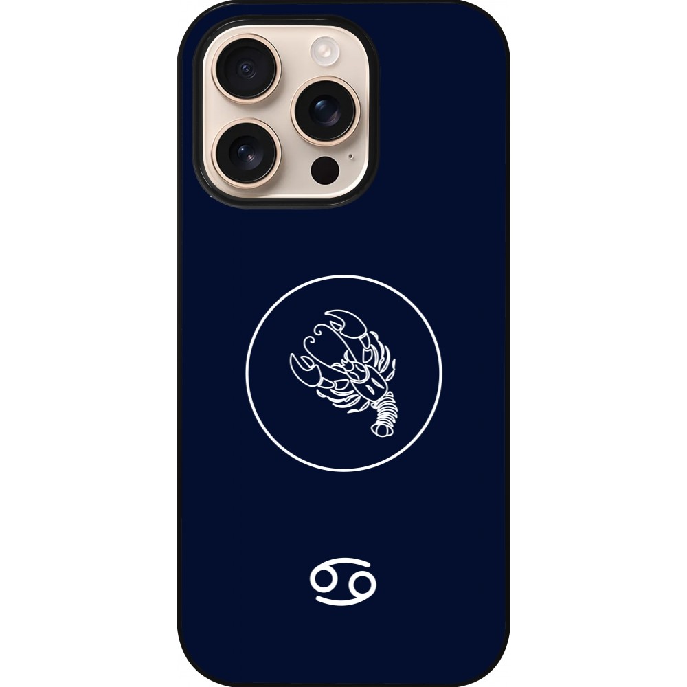 Coque iPhone 16 Pro - Astrologie Cancer