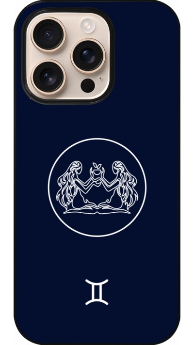 Coque iPhone 16 Pro - Astrologie Gémeaux