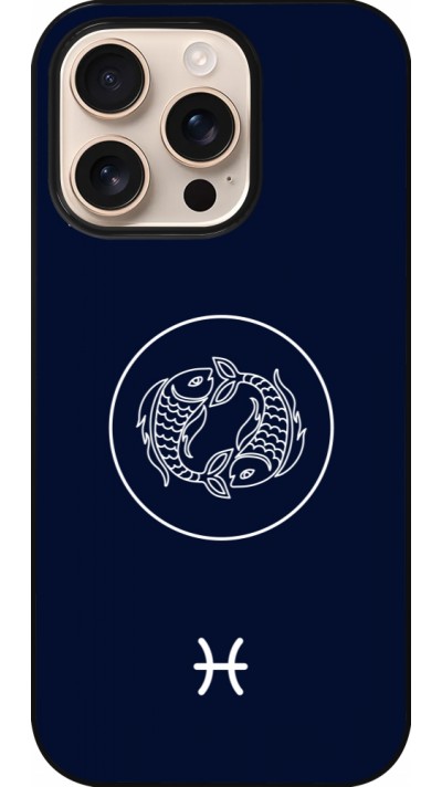 Coque iPhone 16 Pro - Astrologie Poissons