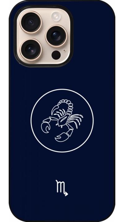 Coque iPhone 16 Pro - Astrologie Scorpion
