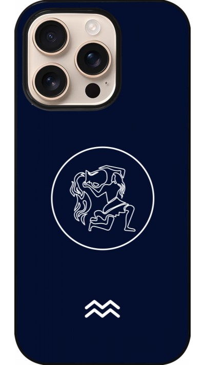 Coque iPhone 16 Pro - Astrologie Verseau