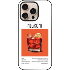 Coque iPhone 16 Pro - Cocktail recette Negroni