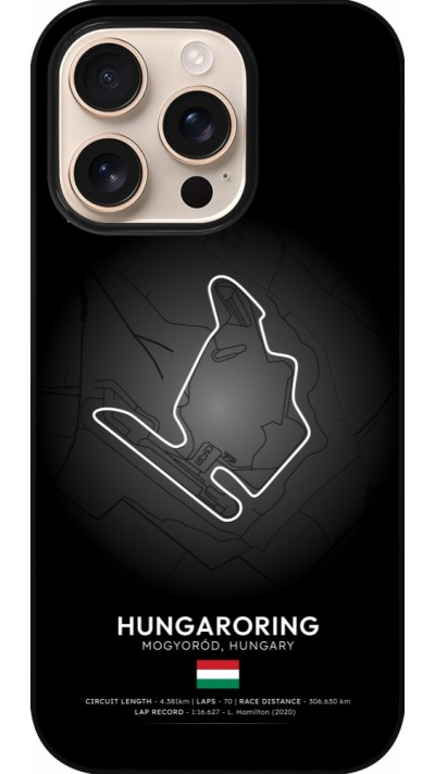 Coque iPhone 16 Pro - F1 Track 2025 Hungary