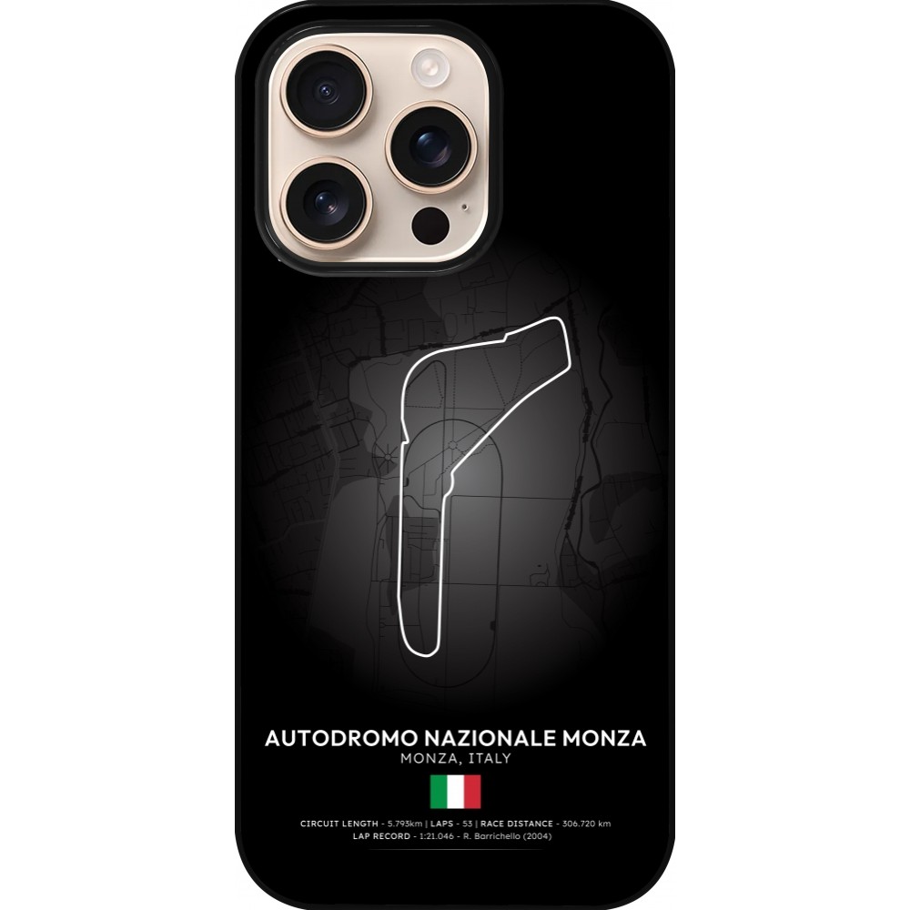 Coque iPhone 16 Pro - F1 Track 2025 Italy