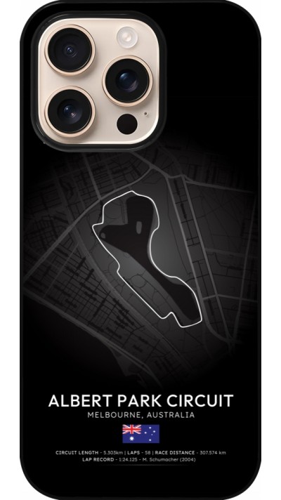 Coque iPhone 16 Pro - F1 Track 2025 Melbourne