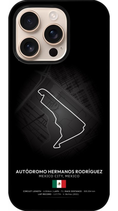 Coque iPhone 16 Pro - F1 Track 2025 Mexico