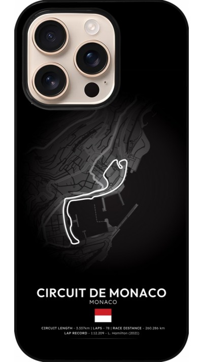 Coque iPhone 16 Pro - F1 Track 2025 Monaco