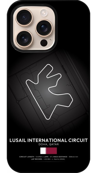 Coque iPhone 16 Pro - F1 Track 2025 Qatar