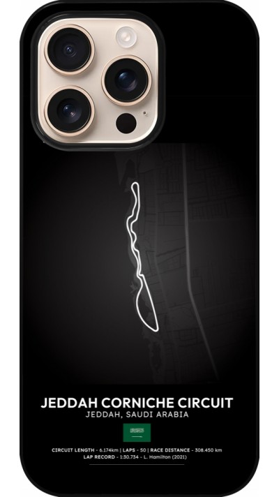 Coque iPhone 16 Pro - F1 Track 2025 Saudi Arabia