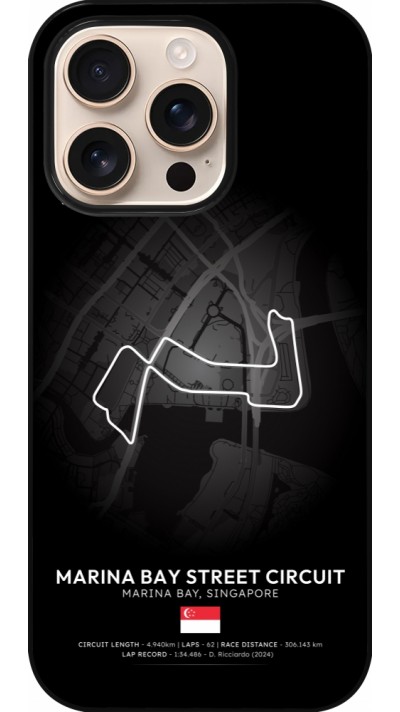 Coque iPhone 16 Pro - F1 Track 2025 Singapore