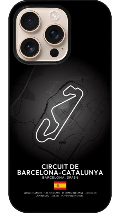 Coque iPhone 16 Pro - F1 Track 2025 Spain