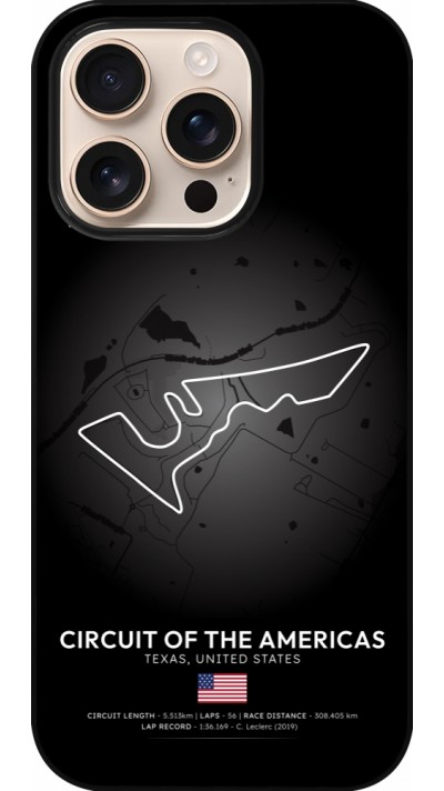Coque iPhone 16 Pro - F1 Track 2025 United States