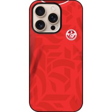 iPhone 16 Pro Case Hülle - Tunesien 2022 personalisierbares Fussballtrikot