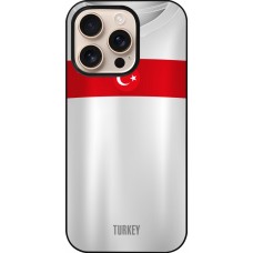 iPhone 16 Pro Case Hülle - Türkei personalisierbares Fussballtrikot