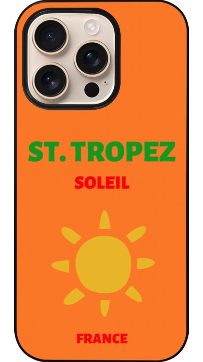iPhone 16 Pro Case Hülle - Pop Summer Destination St-Tropez