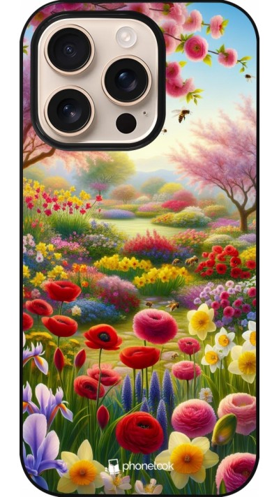 iPhone 16 Pro Case Hülle - Frühling 25 Strauß Frühling