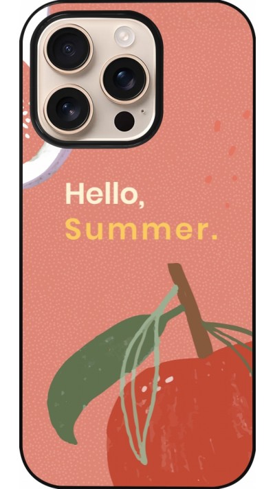 Coque iPhone 16 Pro - Summer 2025 Hello summer